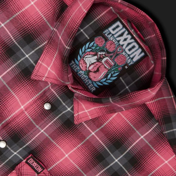 DIXXON Flannel Men's THE FIGHTER Flannel Shirt M NIB - Picture 4 of 7